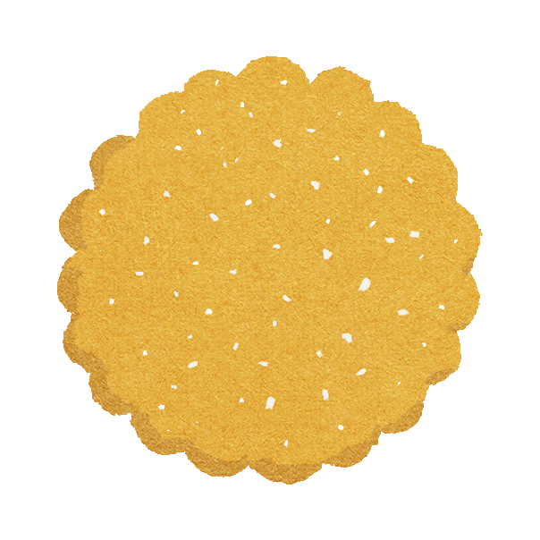 JUNO the bakery traditional shortbread illustration.