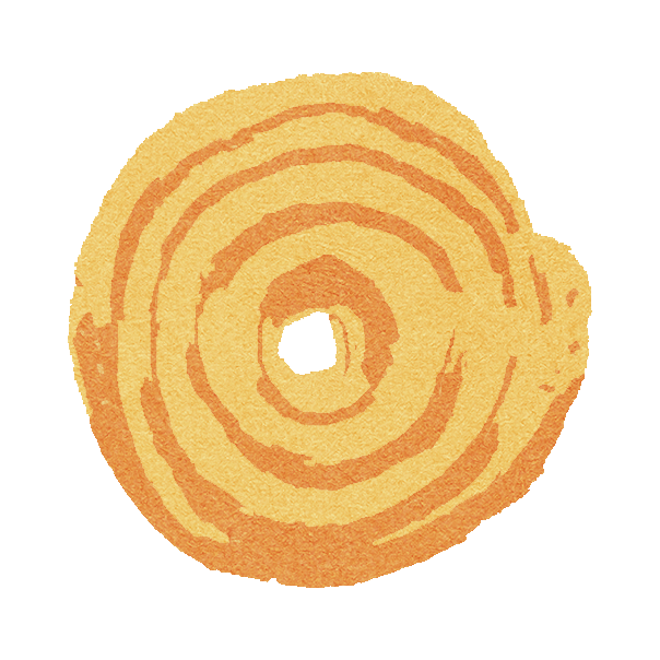 JUNO the bakery vanilla illustration.